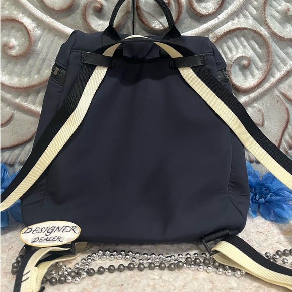 KATE SPADE Dark Navy Nylon Backpack VGC! - Picture 4 of 13